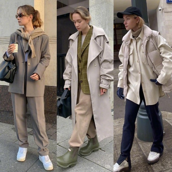 帅气复古的秋冬穿搭指南!摩登洋气有气场,基础款穿出满满高级感