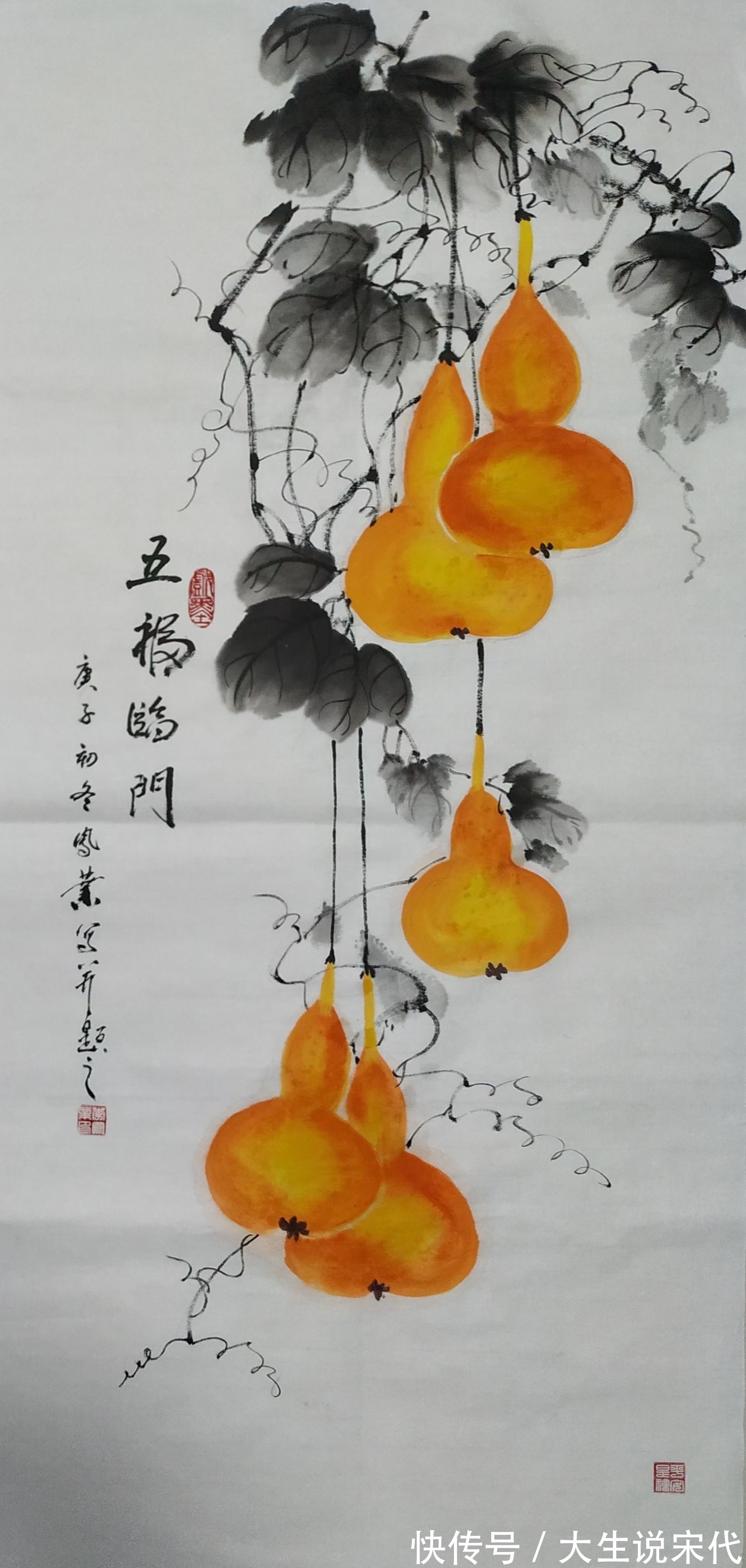 李凤业$画家专栏 │李凤业——雀鸟翻飞嬉,远去尘嚣喧