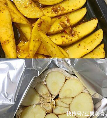 蒜蓉酱|这道蒜泥酱烤薯角连续吃了3碗，全家人都一致好评