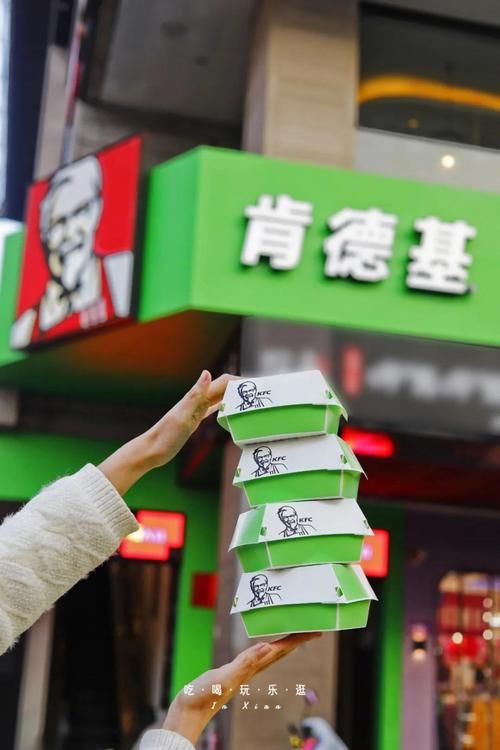  肯德基|肯德基变绿了！！！新品没有肉？？？