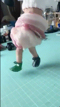 |搞笑GIF趣图:我是不是太累了,竟看到五花肉在行走