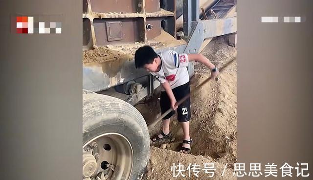 山东|山东一男孩不学习,被爸爸带去车间铲沙子,爸爸:车间40多度,累哭好几次