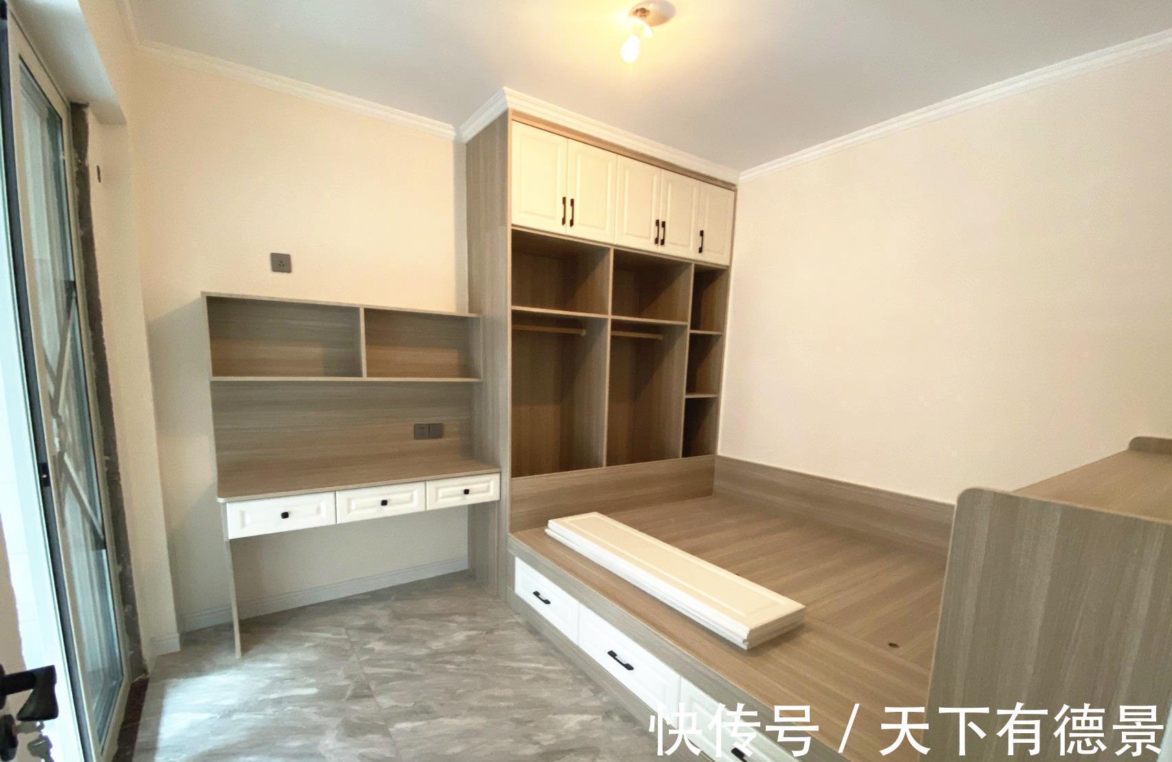 定制|硬装16万搞定120㎡简约新房,光全屋定制柜子就花8万,实用又耐看