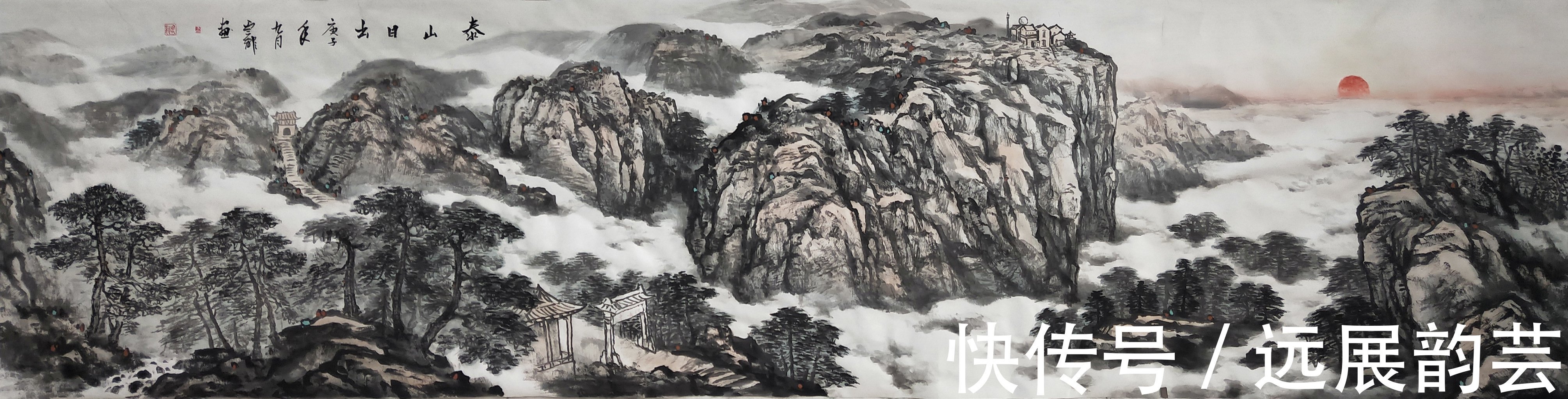 美术学院@「翰墨名家」画家白云龙艺术作品赏析_