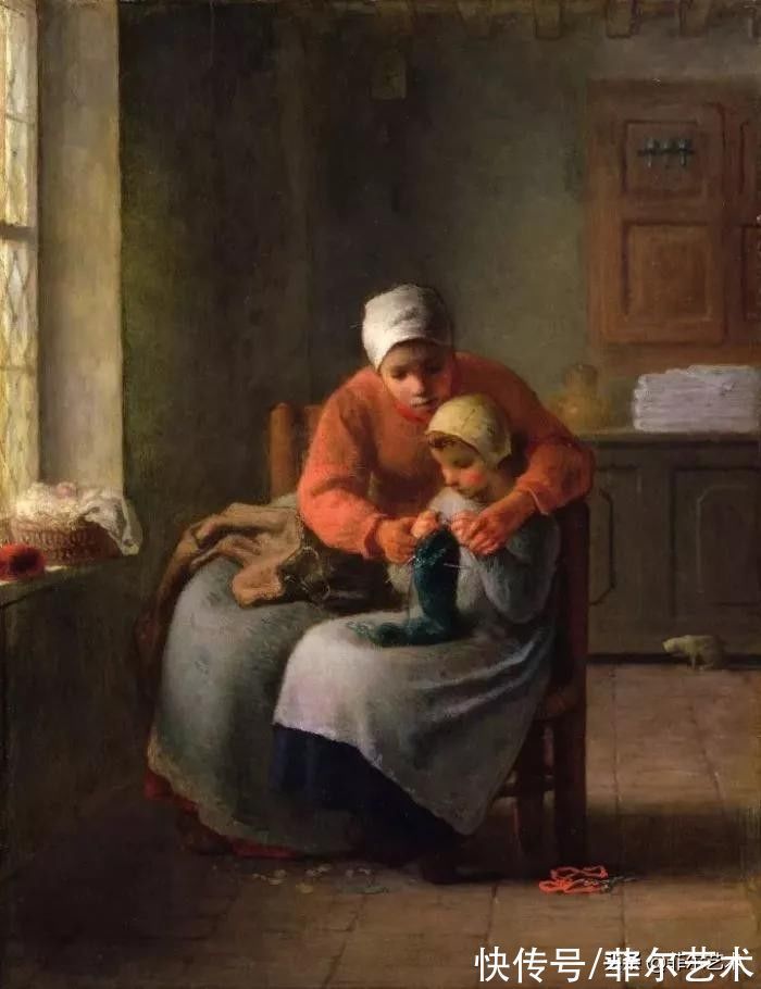 农民!大师就是大师~最穷苦潦倒的画家却画出了最温暖的画
