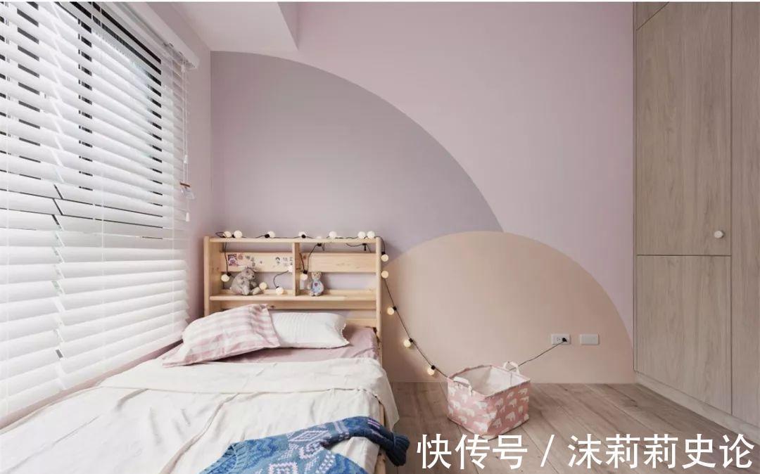 中性色|原来墙面现在流行几何拼色装,层次感明显,也增添了趣味性!
