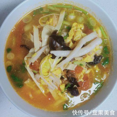 自从学会金针菇番茄鸡蛋汤,我就不想再吃外卖了