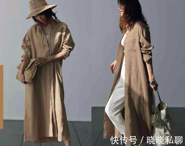 衬衫 长款衬衫才是优雅女人的首选,比基础款衬衫时髦,比开衫洋气