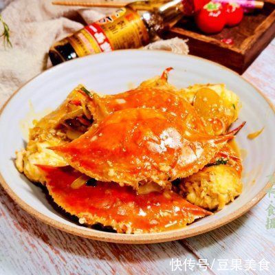 梭子蟹|#不容错过的鲜美滋味#红烧梭子蟹