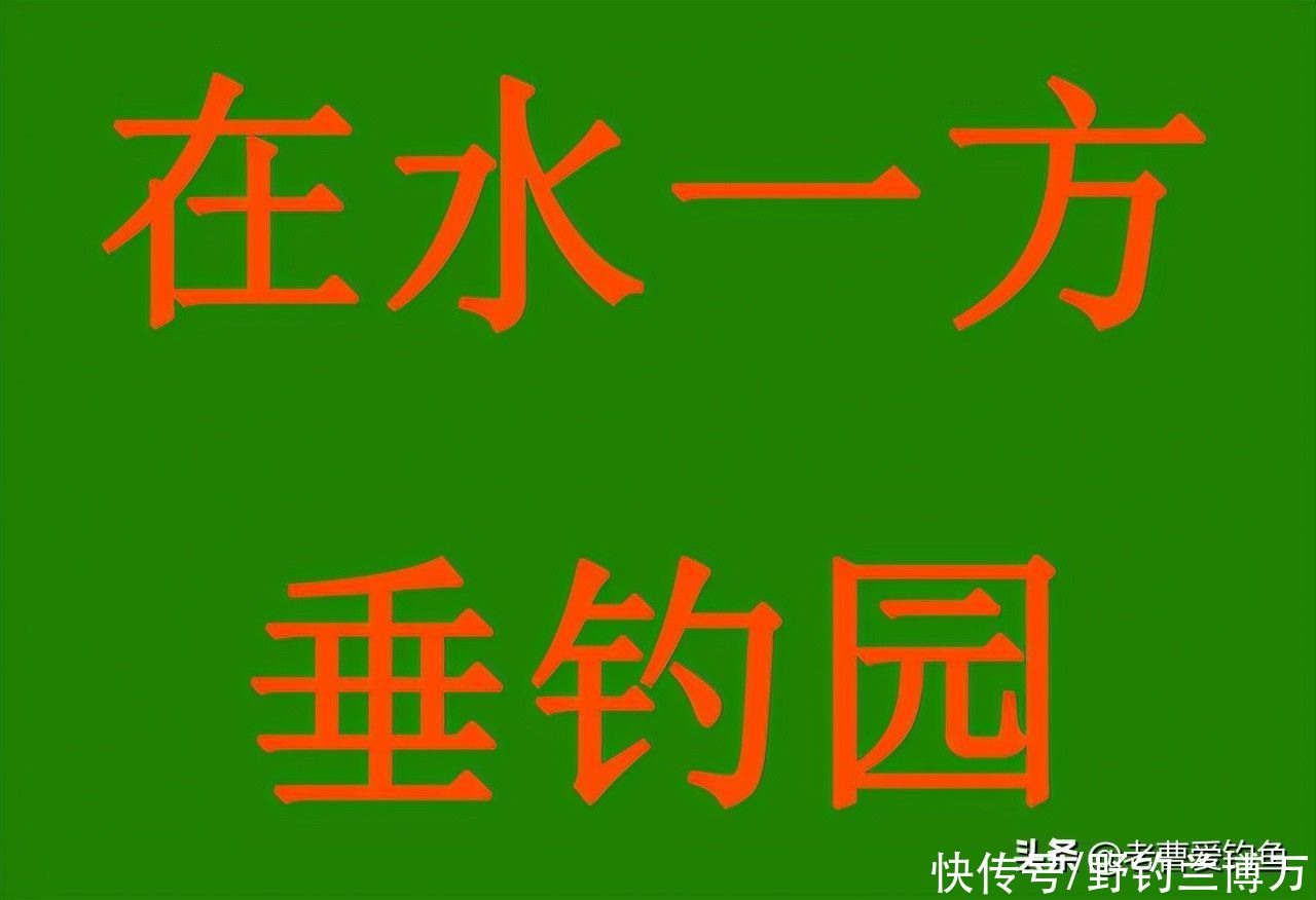 鱼塘|钓场名叫在水一方，朋友建议：要么改名要么关门