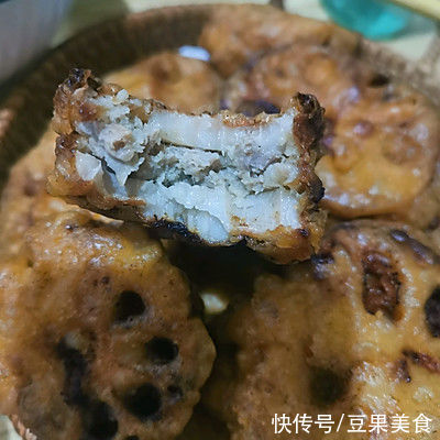 忙里偷个懒，轻松来一碗炸藕盒