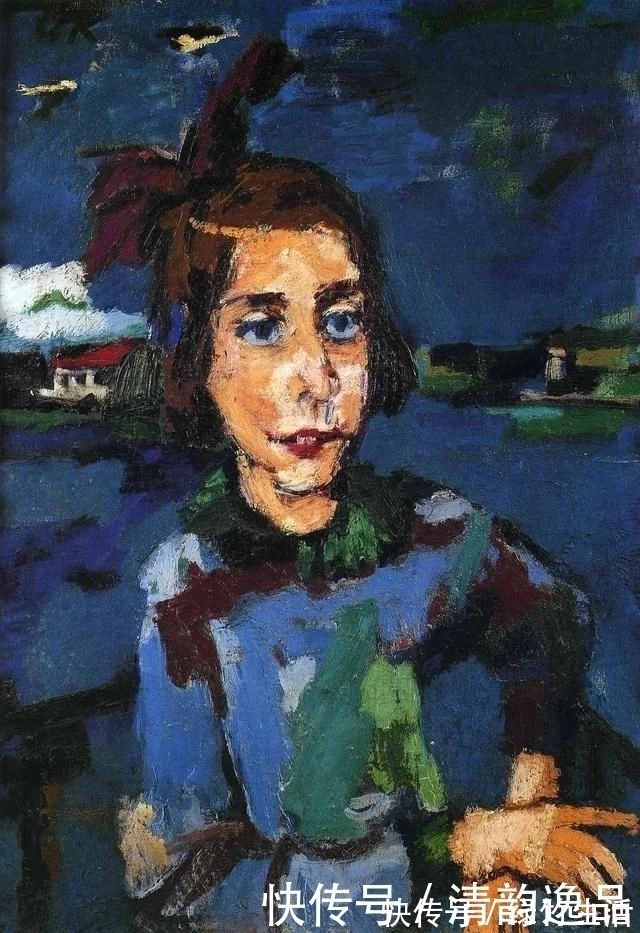 分离派|奥地利表现主义画家,奥斯卡·科柯施卡,油画作品欣赏