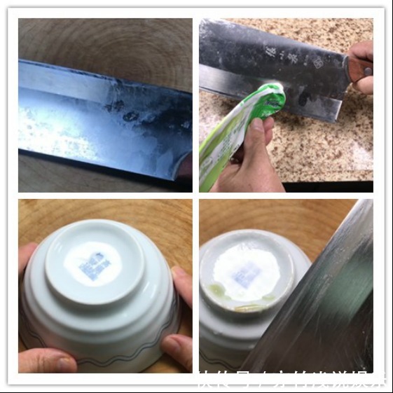 牙膏抹在菜刀上，没想到这么厉害，每家每户都用得到，长见识了