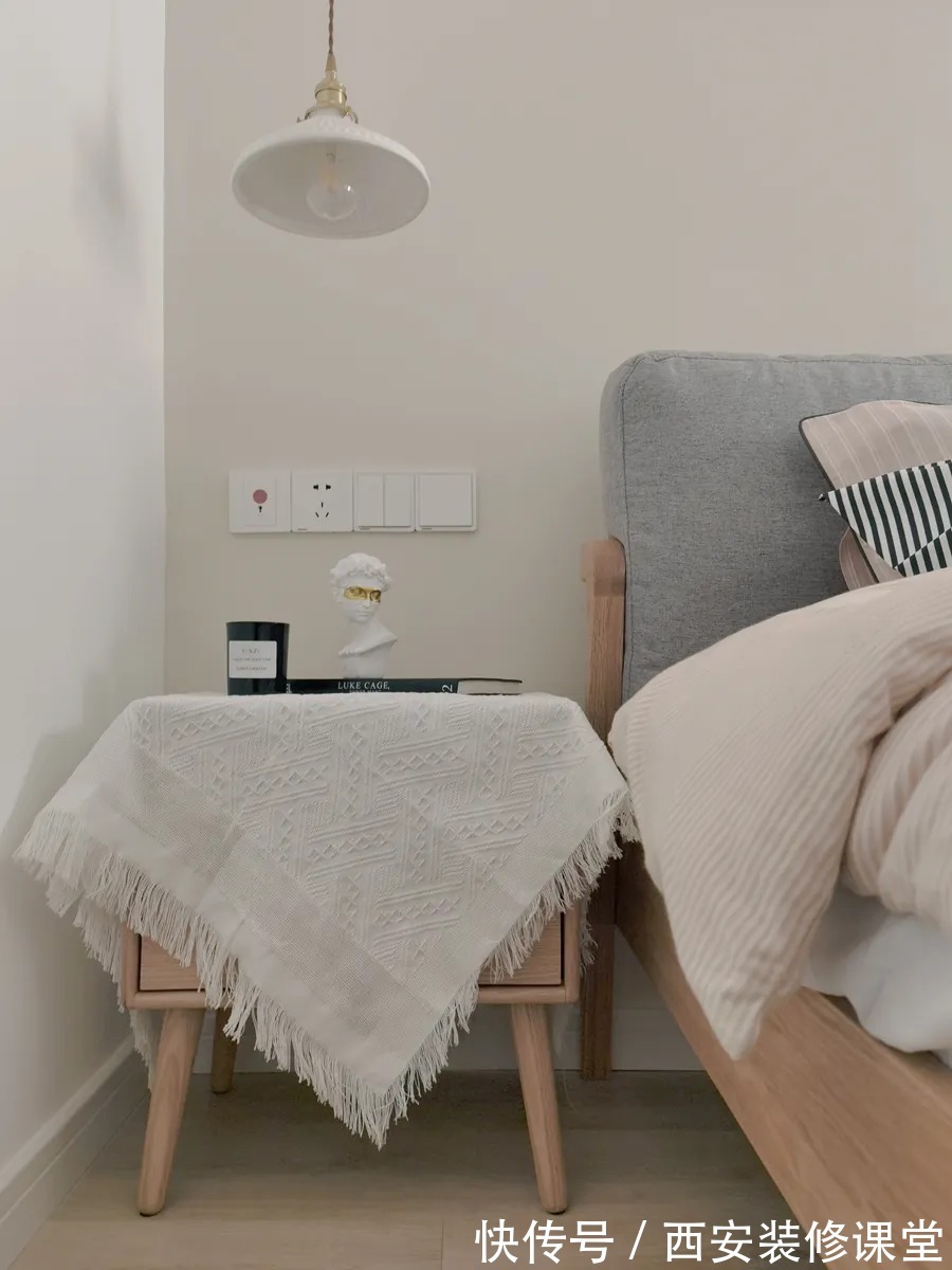 定制|90㎡三室刚需,木色温暖家