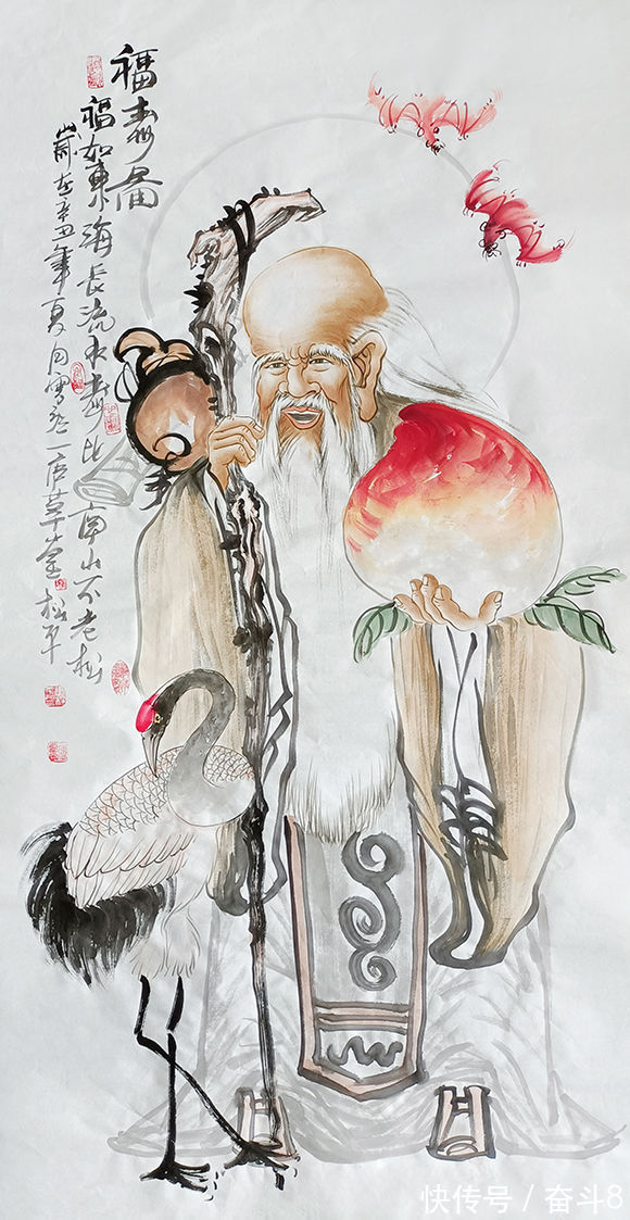 高古游丝描|画家张松平 墨笔丹青 神来之笔