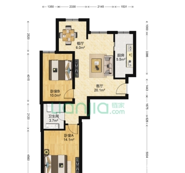 北五环|同样的500万北京买房,要北五环外新房,还是南五环内的二手房