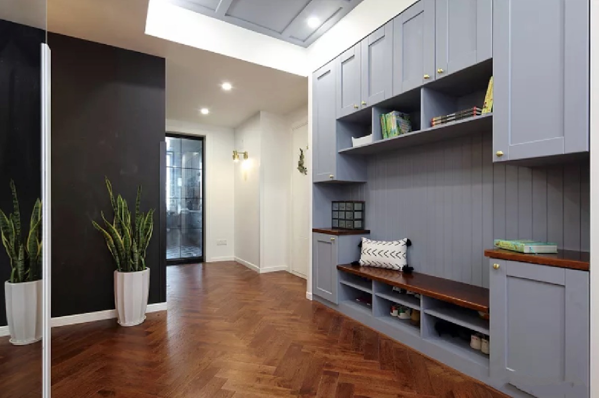 多功能|过道设计有讲究,教你装出多功能过道区,空间翻倍,美观大气