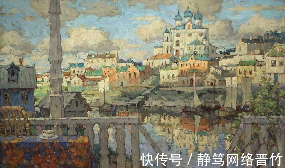 康斯坦丁|俄罗斯印象派画家,康斯坦丁诺维奇加勒巴多夫,油画作品欣赏