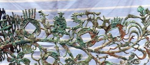 重现|摇钱树是一棵树吗考古学家修复青铜摇钱树,重现摇钱树的传说