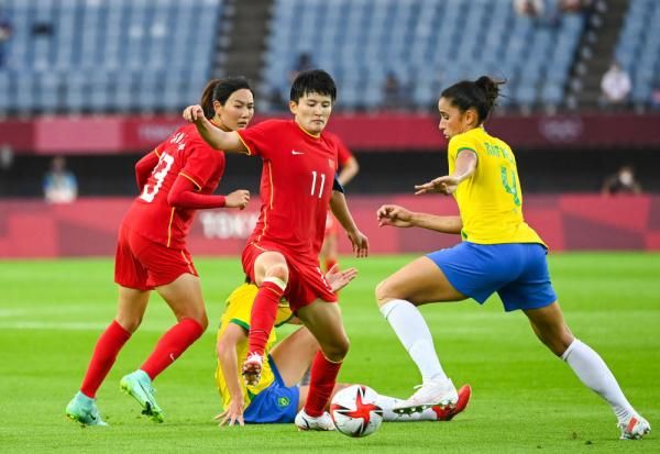 女足综合：中国惨负巴西 瑞典爆冷美国|东京奥运会| 中国队