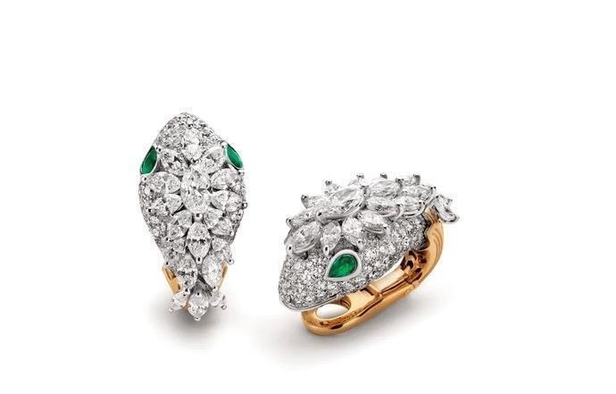 耳环 大宝石项链红毯回归,珍珠项链多层进发,社交媒体改变审美