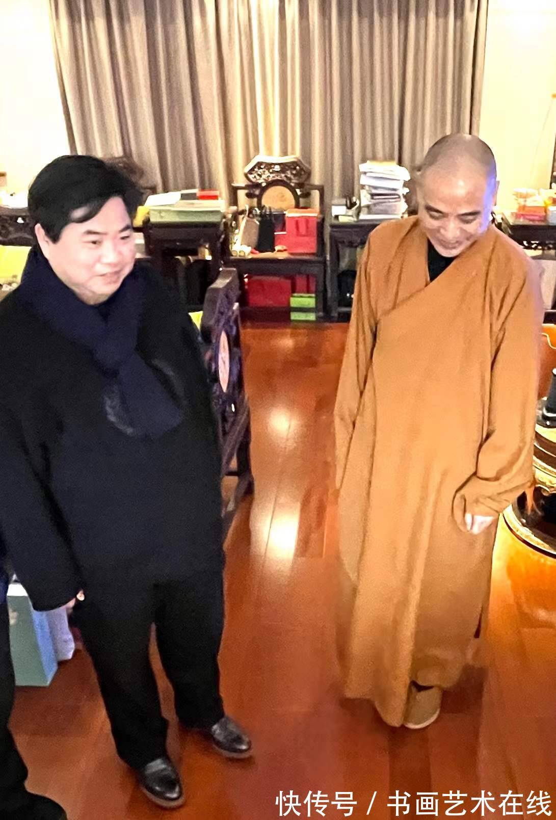 墨画&著名国画大师朱祖国与众多知名好友合影你肯定没见过!