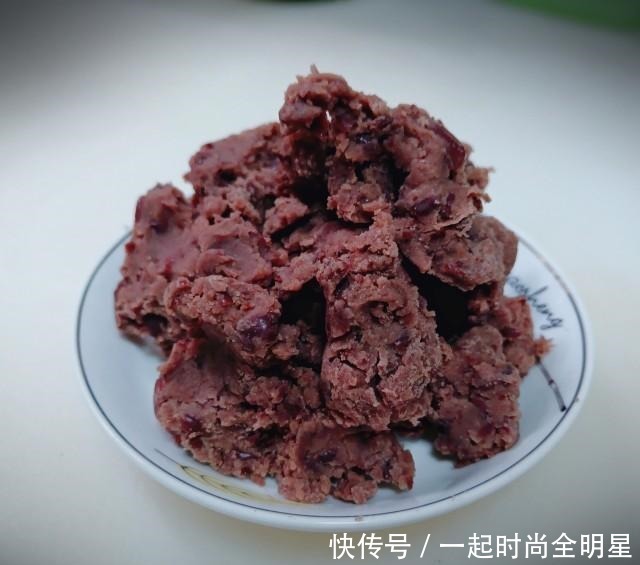  炒红豆沙，自制的健康无添加