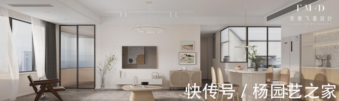 日式|99㎡硬装结束，邻居上门参观特羡慕，北欧+日式风格，越看越舒心