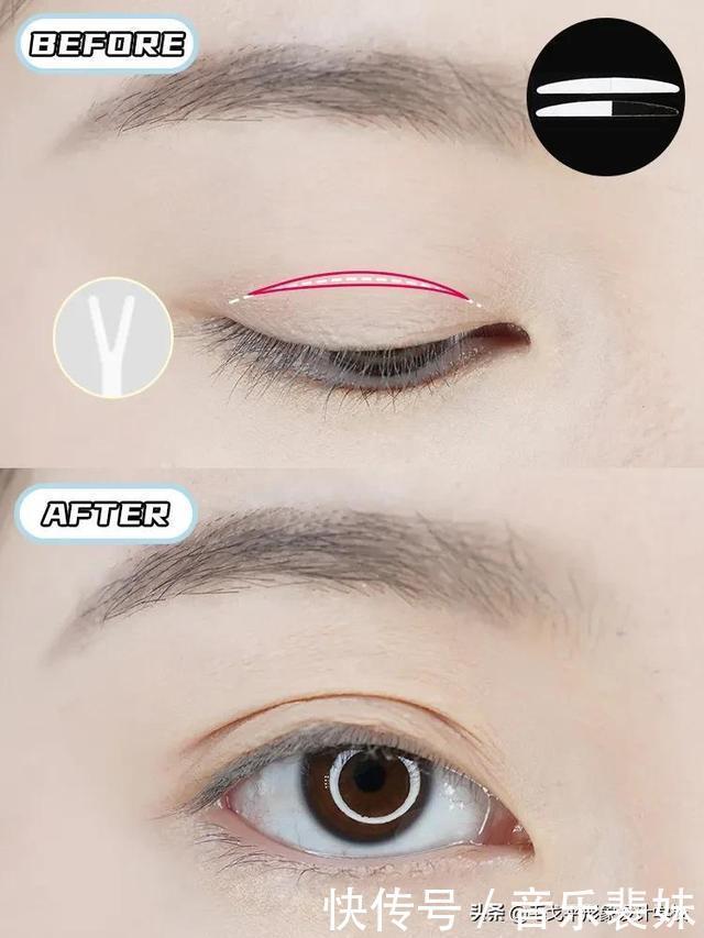 化妆师经验分享6种实用双眼皮贴教程，隐形又自然