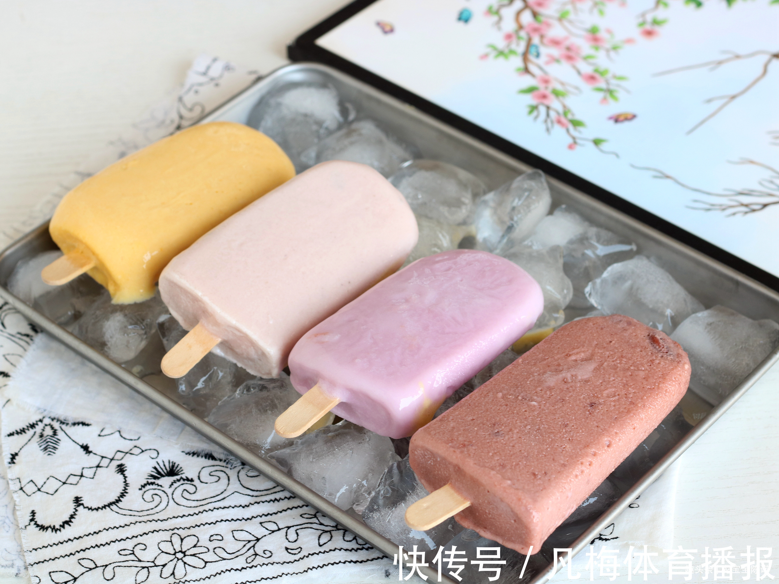 解暑|夏天的“解暑神器”,一次学会4种口味,奶香浓郁无添加,好吃