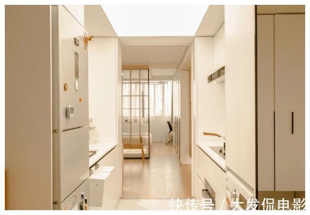 主卧|59㎡“一字户型”布局完美,四口之家住也不挤,值得学习!