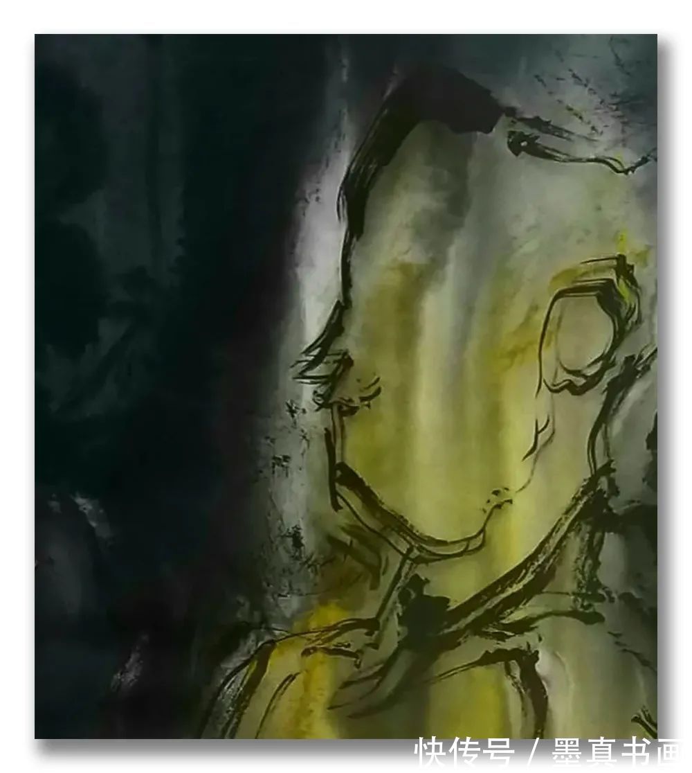 局部|《大美为真》中国当代书画名家学术邀请展—富中奇（局部）