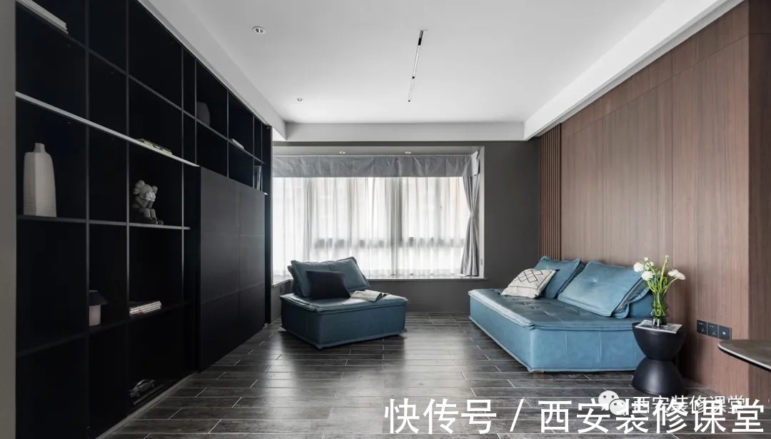 主卫|135㎡三室深色系,小两口新房装修