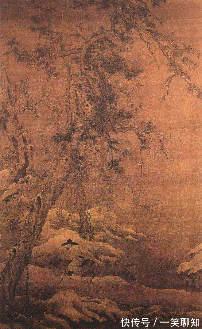 茂林远岫图@在山水画名家辈出的黄金时代,他凭什么被誉为“天下第一”?