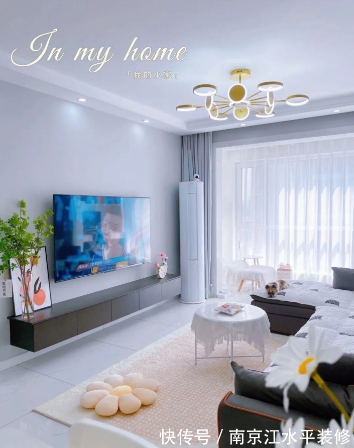 墙面|南京80平两室装修案例,业主的自我设计,简单实用是首位