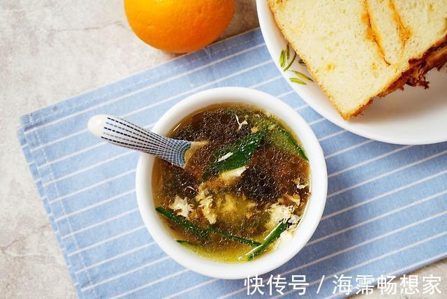 蛋花汤|清晨起晚了也不怕,2分钟做好的暖身汤,驱寒饱腹,效果真不错