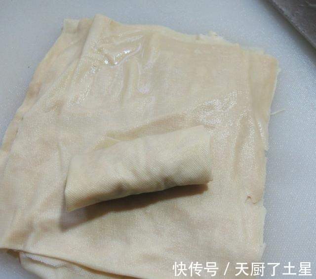 咸菜虾仁馅千张包!