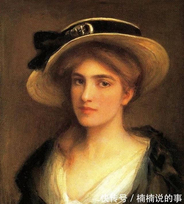 服饰#康拉德·基塞尔,把贵妇们的容貌与服饰,表现得极为富丽奢华!