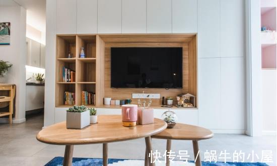 吊顶|40㎡婚房改造,不仅能观影,超多的收纳设计也堪称完美!