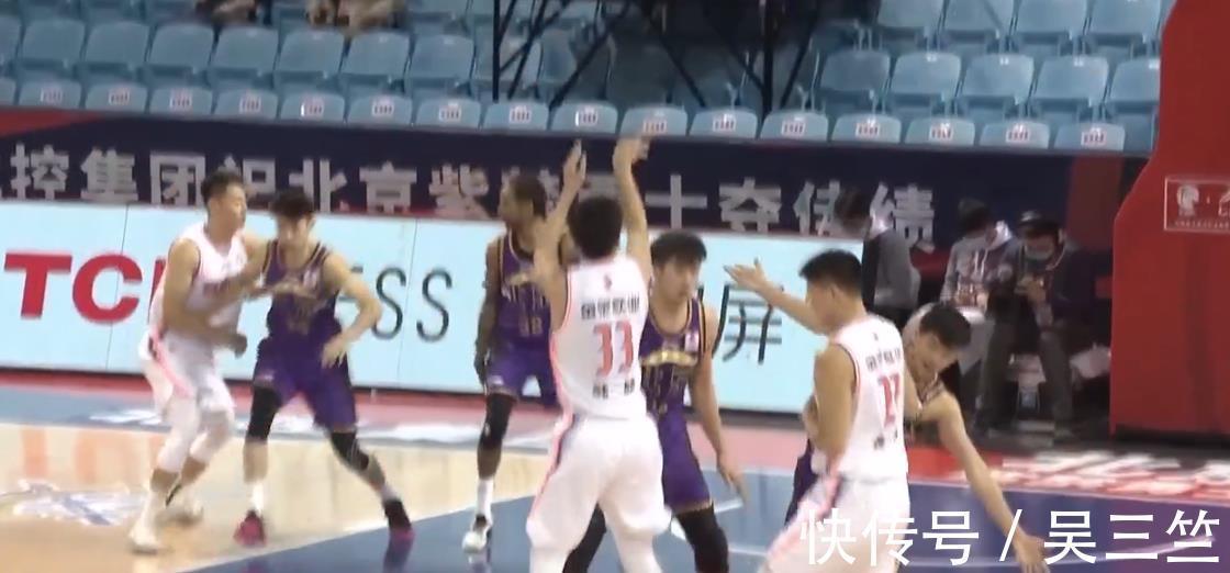 北控|韩硕3分百发百中,打得马布里直逼停火,手感太滚烫