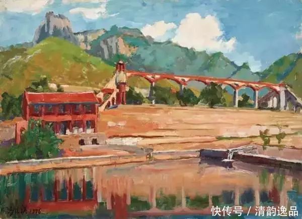 现当代著名油画家冯法祀油画作品集