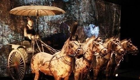 迄今我国发现最早、保存最完整的铜质车、马、人