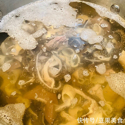 鲜味无敌的羊杂汤,大人小孩都爱吃