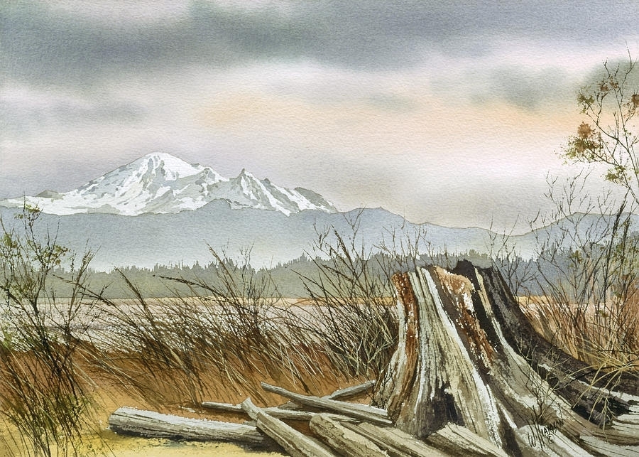 水彩画@风景水彩│ 美国画家James Williamson水彩画海景 作品