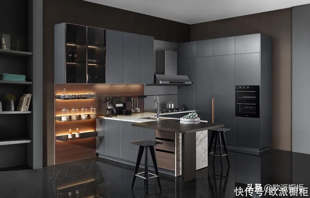 欧派|这9款橱柜配色竟然如此惊艳!看过的人都收藏了