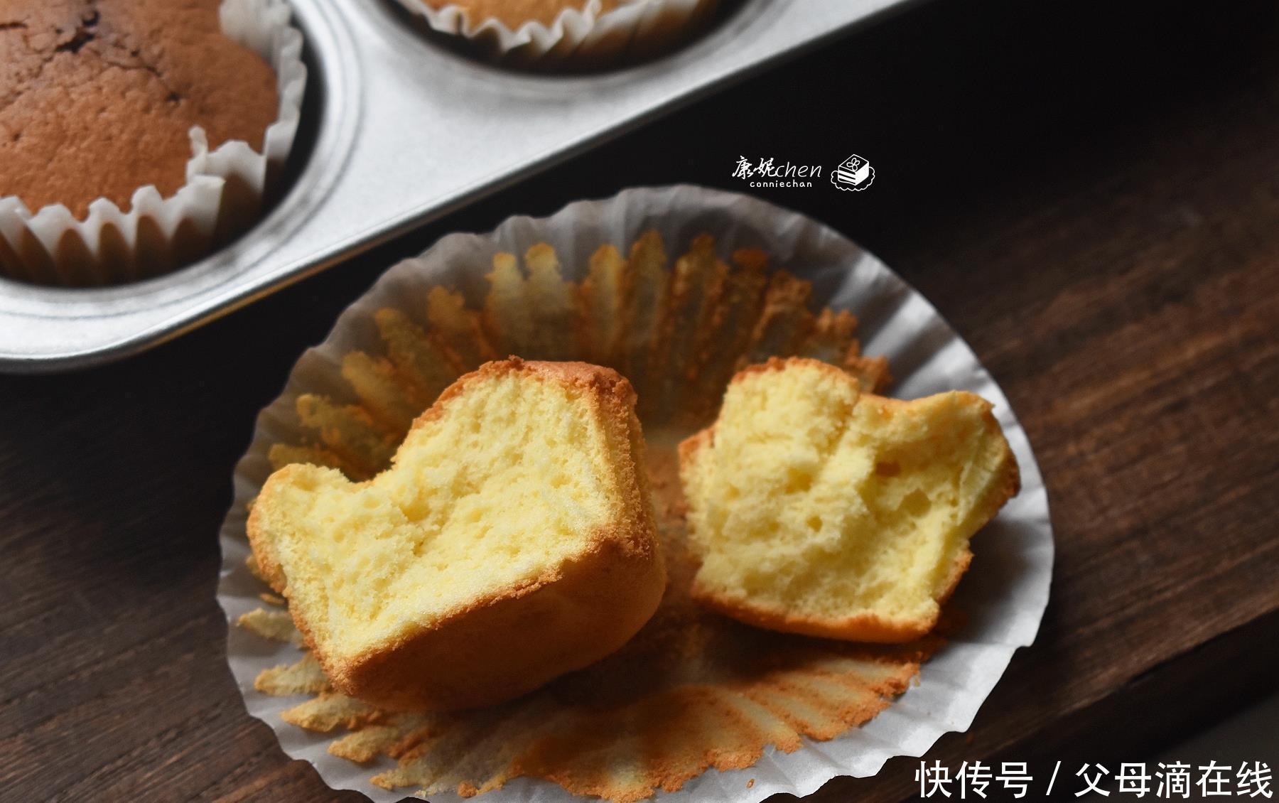 详细|大人孩子都爱吃这小蛋糕,香甜细腻柔软,食材常见,分享详细做法