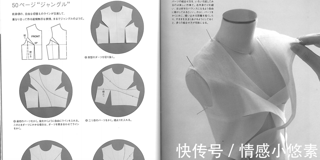 diy 服装打版 服装纸样手工打版服装DIY 手工CAD