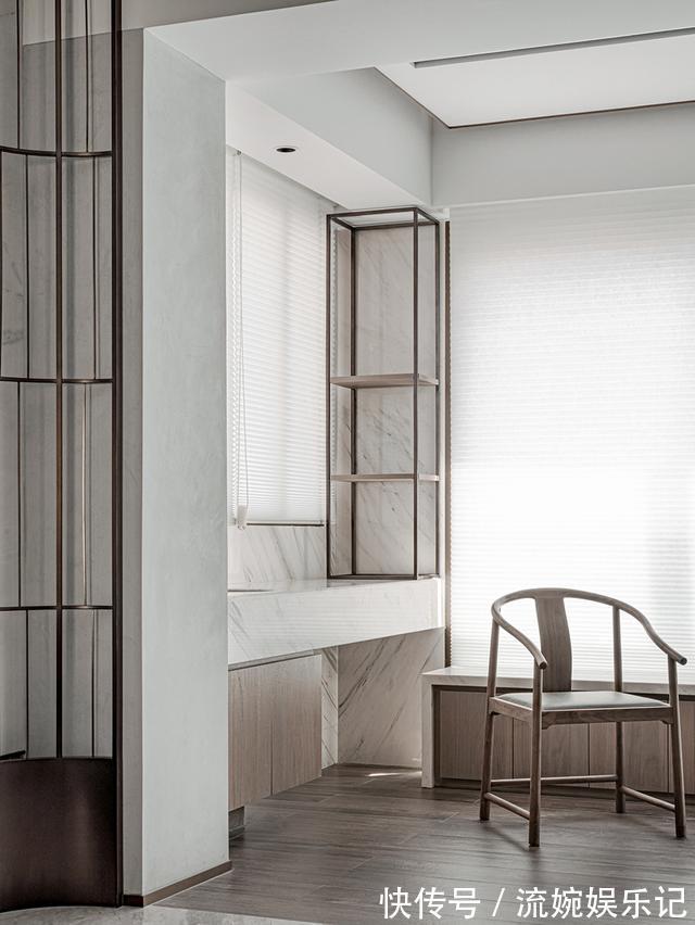 茶室|上海夫妻晒出235㎡新家，越简单越高级，让人一见倾心的中式风