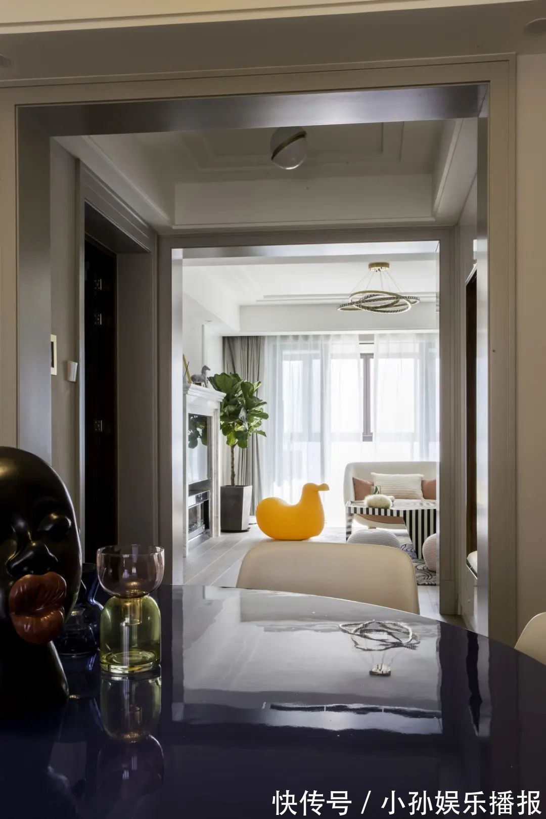 空间|180㎡浪漫小窝,蓝与粉、灰与白,优雅情趣,轻松舒适