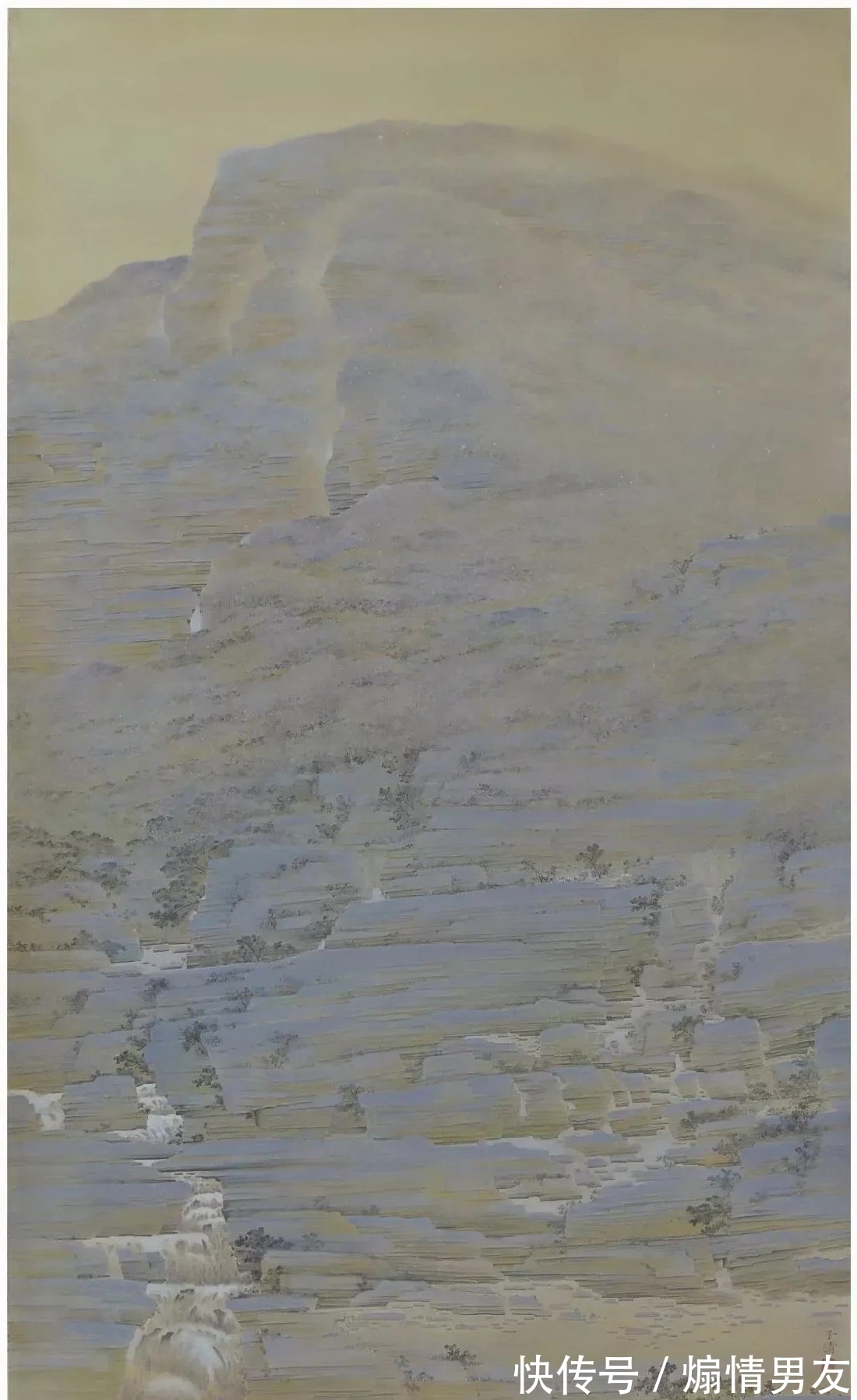 青绿@水墨与青绿,轻车熟路!徐子清山水画